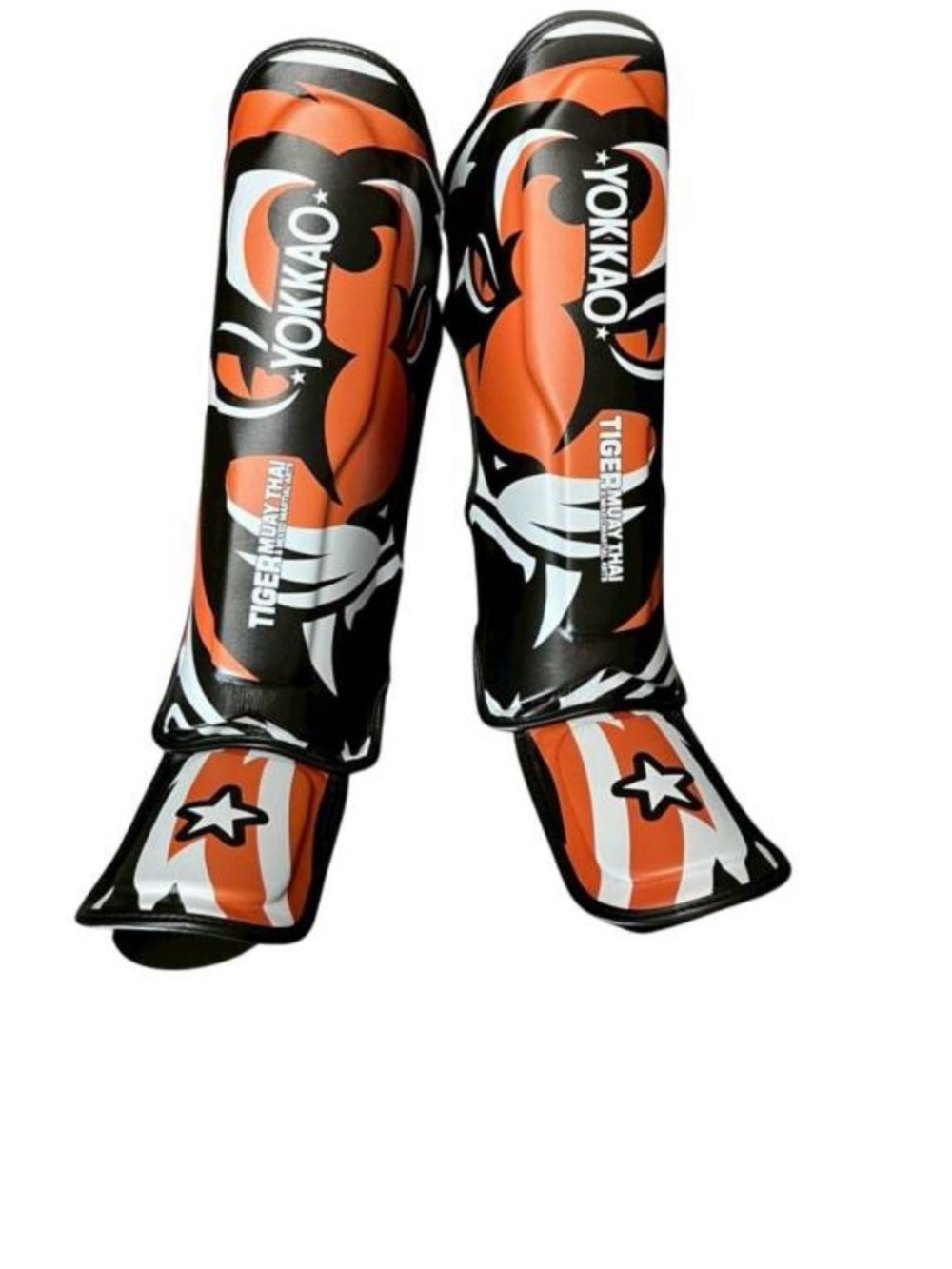 🐅 Tiger Muay Thai Shin guards Yokkao kickboxing gym 🔥